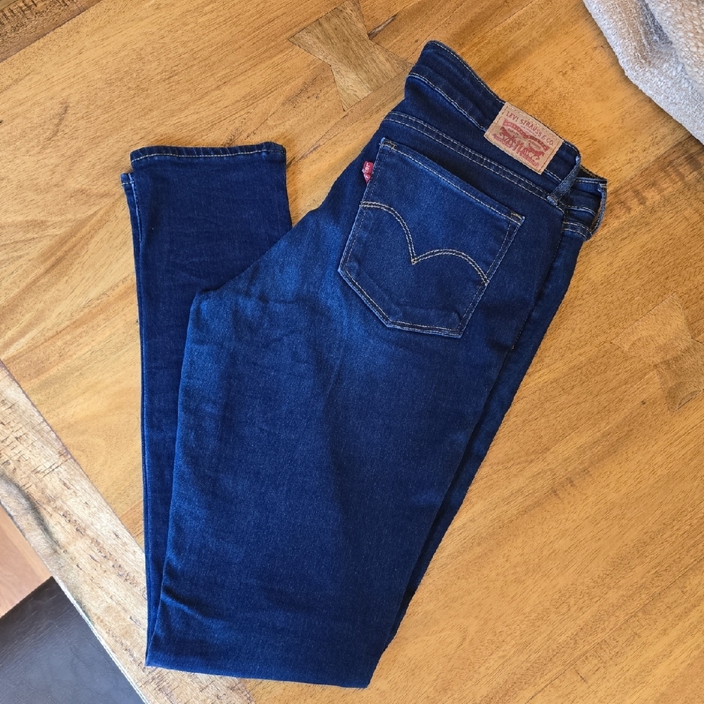 Levi's Blue Skinny Jeans Classic Fit